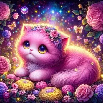 2 шт 5D DIY полный квадратный сверло алмазная картина кошка ежик домашний декор 40x40см A