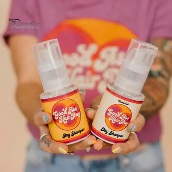 2 шт. 60 мл сухой шампунь натуральные ингредиенты неаэрозольный для мужчин и женщин жирные волосы матирующий шампунь-порошок для контроля жирности оранжевый