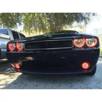 2 шт. 60 мм RGB Автомобильные Мотоциклетные Ангельские Глазки Декоративные Лампы для Фар