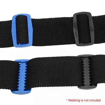 2 шт. 60 мм зажим для ремня для дайвинга, фиксатор ремня для дайвинга, фиксатор ремня для дайвинга, фиксатор ремня для дайвинга на открытом воздухе синий