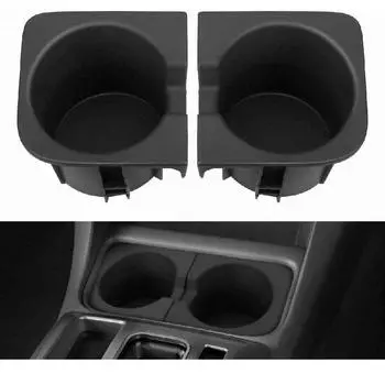 2 шт. 66991-04012 66992-04012 центральная консоль автомобиля держатель для стакана воды держатель для бутылки с напитком лоток для монет для Toyota Tacoma 2005-2017 чёрный