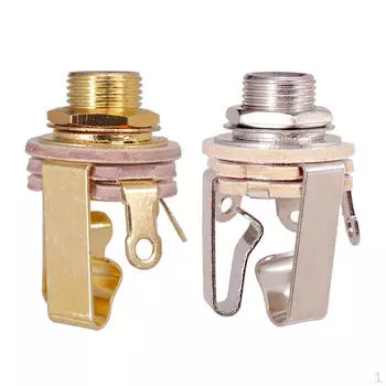 2 шт.. 6,35 мм аудиовыход для электрогитары бас-звукосниматели