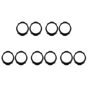 2 шт. 6,5-дюймовый адаптер динамика передней двери Универсальная прокладка передней двери для Focus