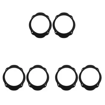 2 шт. 6,5-дюймовый адаптер динамика передней двери Универсальная прокладка передней двери для Focus