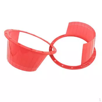 2 шт. 6,5-дюймовый автомобильный динамик, прокладка, защитная крышка корпуса