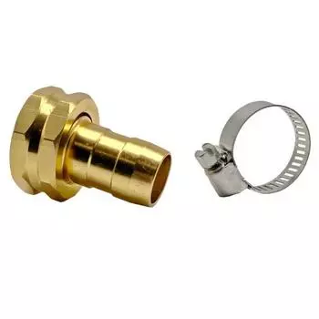 2 шт. 6 дюймов 3/4-5/8 садовый шланг водопровод быстроразъемный разъем «мама-папа»