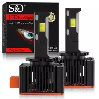 2 шт. 70000 лм D1S светодиодные лампы для фар D2S D3S D4S D8S D5S D1R D2R D3R D4R D8R D5R Turbo светодиодные лампы CSP с чипами 200 Вт для BMW Benz Volvo авто лампы D3S/D3R