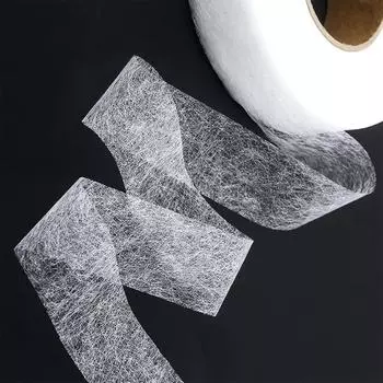 2 шт. 70 ярдов термоклеевой ленты для подгибки - клейкая лента без пришивания для подшивания одежды, брюк, штор, поделок своими руками, ширина 0,59 дюйма 2 Rolls