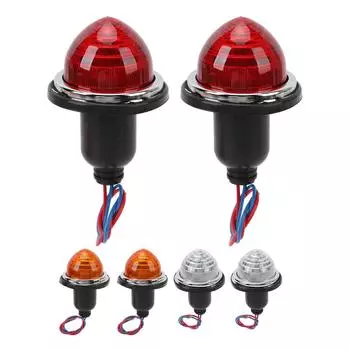 2 шт. 72 мм задний стоп-сигнал LPB630 DC12V замена заднего фонаря для классического Morris Minor Tra Red