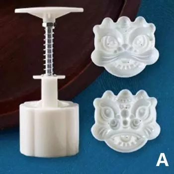 2 шт. 75 г штамп для печенья китайский год лунный пряник набор форм дракон жу йи сделай сам ручной пресс помадка выпечка бытовая кухонная утварь вечеринка