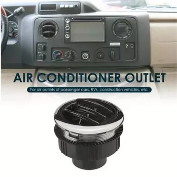 2 шт. 75 мм Круглый выход вентиляции кондиционера для автомобиля, грузовика, лодки, яхты, дома на колесах, автобуса