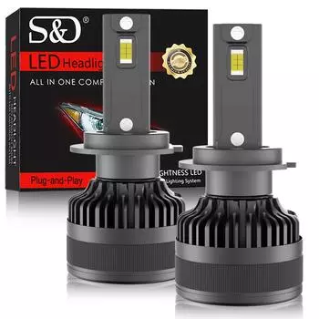 2 шт. 80000LM Canbus H7 H4 светодиодные лампы для фар H8 H11 Led H1 9005 HB3 9006 HB4 9012 HIR2 130 Вт CSP 3570 автомобильные фары 6000K 12 В H1