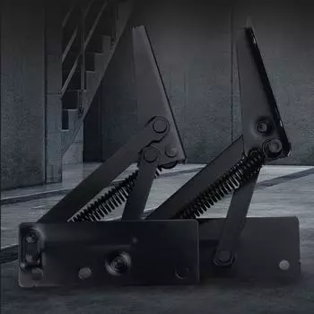 2 шт. 80 градусов складной шкаф двери подъемный верхний диван кровать пружинная петля фурнитура CHINA