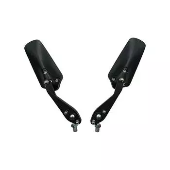 2 шт. 8 мм/10 мм универсальные зеркала заднего вида для мотоцикла боковые зеркала для кафе-гонщиков старой школы скутера для бездорожья