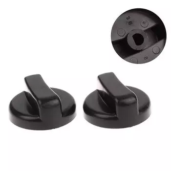 2 шт. 8 мм общая пластиковая ручка газовая плита замена переключателя управления ручка диапазона духовки для настольной горелки