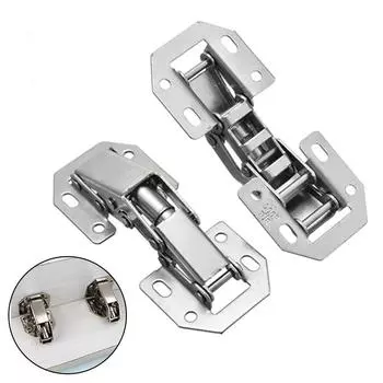 2 шт. 90 градусов скрытые петли для шкафа мебель декоративная петля с винтами