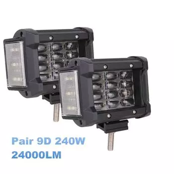2 шт. 9D светодиодные фары бокового света