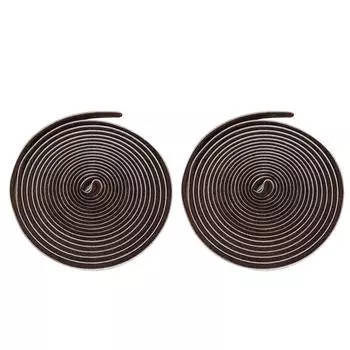 2 шт. 9x5 мм бытовая пылезащитная ветрозащитная дверная оконная автомобильная самоклеящаяся уплотнительная лента