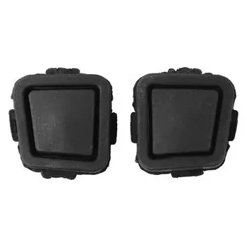 2 шт. ABS Keyless-Go дверная ручка кнопка-крышка подходит для Mercedes-Benz W211 C209 W219 W251 черные наружные дверные ручки CHINA