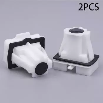 2 шт. абсолютно новая прочная белая пряжка для заднего сиденья 1609267180 пряжка для заднего сиденья автомобиля белый