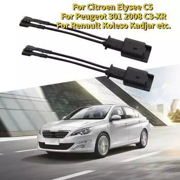 2 шт. Адаптер проводки динамика автомобильного сигнала Штекер провода для Citroen Elysee c5 Peugeot 301 2008