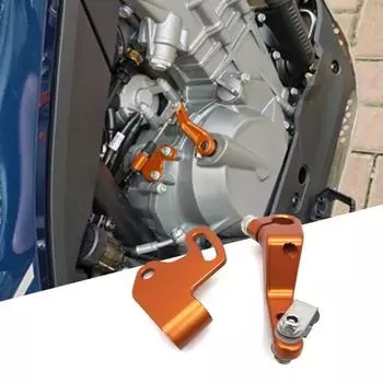 2 шт., экономия сцепления, кронштейн двигателя, мотоциклетный трос, держатель сцепления, кронштейн для KTM оранжевый