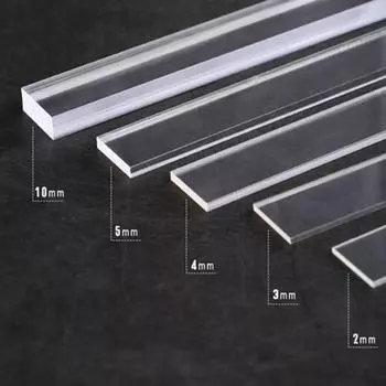 2 шт. акриловая форма для раскатывания печенья, балансировочная линейка, помадка, глазурь, инструмент для украшения, кондитерские и хлебопекарные принадлежности, товары для кухни Thickness 2mm