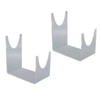 2 шт. акриловая подставка для шофара, прозрачная подставка для шофара, прочный держатель для домашнего офиса, декор