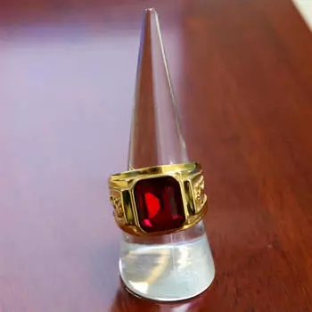 2 шт. акриловый держатель для ювелирных изделий на безымянный палец, витрина, прозрачные стенды