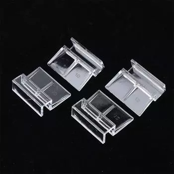 2 шт. акриловый кронштейн держатель крышки аквариумного стекла для безободкового аквариума 6/8/10/12 мм зажимы для крышки аквариума кронштейн 6MM