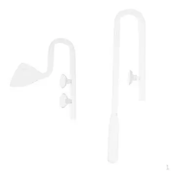 2 шт. аквариумный бак на выходе из стекла лилия фильтр для воды 13 мм