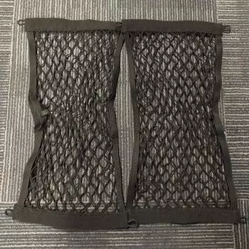 2 шт. эластичная маленькая грузовая сетка, карман для хранения, эластичная сумка для хранения с монтажными винтами 25 x 45cm