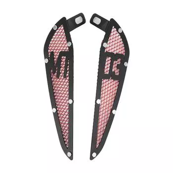 2 шт. алюминиевая отделка воздухозаборника топливного бака мотоцикла для замены MT03 2020?2021 красный