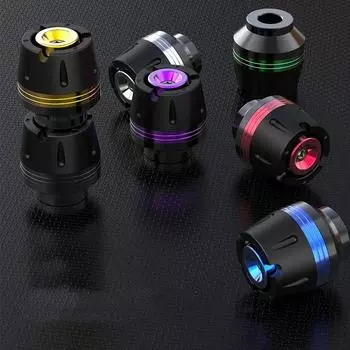 2 шт. алюминиевая рама передней вилки с ЧПУ, слайдер, колесо, защита от падения мотоцикла, защита от столкновений, аксессуары для мотоцикла красный