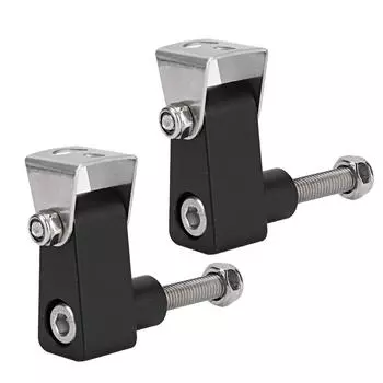 2 шт. алюминиевый сплав черный мотоцикл модифицированный светодиодный прожектор кронштейн держатель для Xciting 250 300