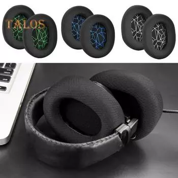 2 шт. амбушюры, сменные амбушюры, защитный чехол, износостойкие дышащие, универсальные, легко устанавливаемые амбушюры для Arctis 3/5/7/9/Pro зелёный