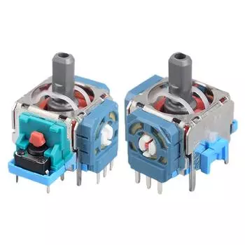 2 шт. аналоговых 3D-джойстиков для большого пальца, замена для беспроводного контроллера PS5 QDE