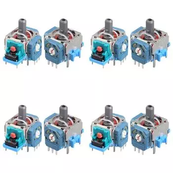 2 шт. аналоговых 3D-джойстиков для большого пальца, замена для беспроводного контроллера PS5