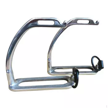 2 шт., английские седла, стремена для верховой езды, легкий тренировочный инструмент из нержавеющей стали для