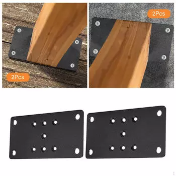 2 шт. анкеры для опорной плиты настила, сверхмощные, кронштейны для беседки, комплект ограждения для перголы, крыльца