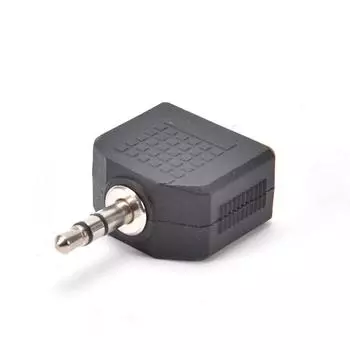 2 шт. аудио 3,5 мм разъем для наушников с разъемом «папа» на двойной разъем Aux «мама» Y-разветвитель для наушников