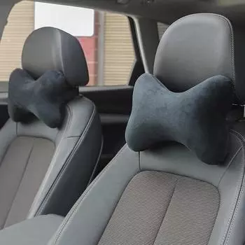 2 шт., автокресла, подушка для шеи, дышащая авто подушка для отдыха на голове, подушка для шеи, поддержка шеи, шейный подголовник, удобная автомобильная подушка