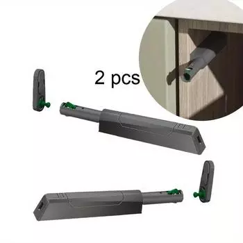2 шт. Автоматическая защелка для кнопок, мебельная фурнитура, классическая дверная защелка, защелка для двери, окна, шкафа, раздвижной замок, бытовая кнопка безопасности, пружина