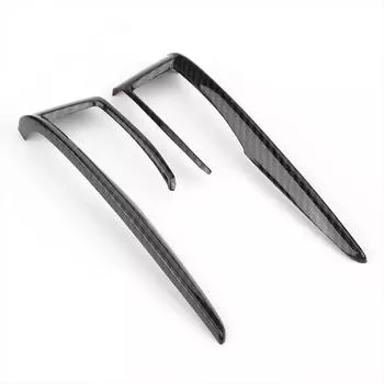 2 шт. Автомобильная центральная панель управления, автоматическая крышка переключения передач, отделка для Honda Civic 10th 2016 2017 2018, автомобильные аксессуары из углеродного волокна красный