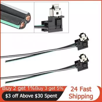 2 шт. автомобильная галогенная лампа жгут разъем разъем адаптер провод для лампы H1 H3 автомобильная линия замены аксессуар