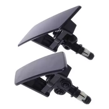 2 шт. автомобильная левая и правая фара распылитель воды омывателя фар Citroen C4 прозрачная чёрный