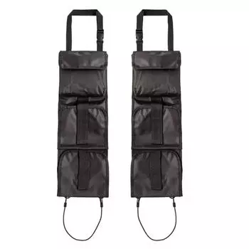 2 шт. автомобильная многофункциональная сумка для хранения спинки переднего сиденья подвесной тип сумка-органайзер карманный стиль