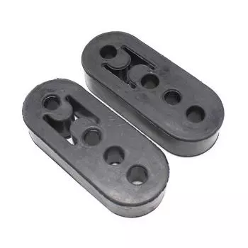 2 шт. автомобильная резиновая вешалка для трубы, изоляционный кронштейн, втулка, крепление, 4 отверстия, 12 мм