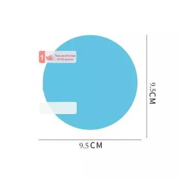 2 шт. Автомобильное зеркало заднего вида, водонепроницаемые пленки, наклейки, авто, дождливая безопасность, вождение, противотуманные водонепроницаемые защитные пленки, аксессуары