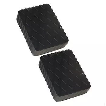 2 шт. автомобильные домкраты колодки резиновые коврики утолщенные авто подъемник опоры для 12x8x2cm